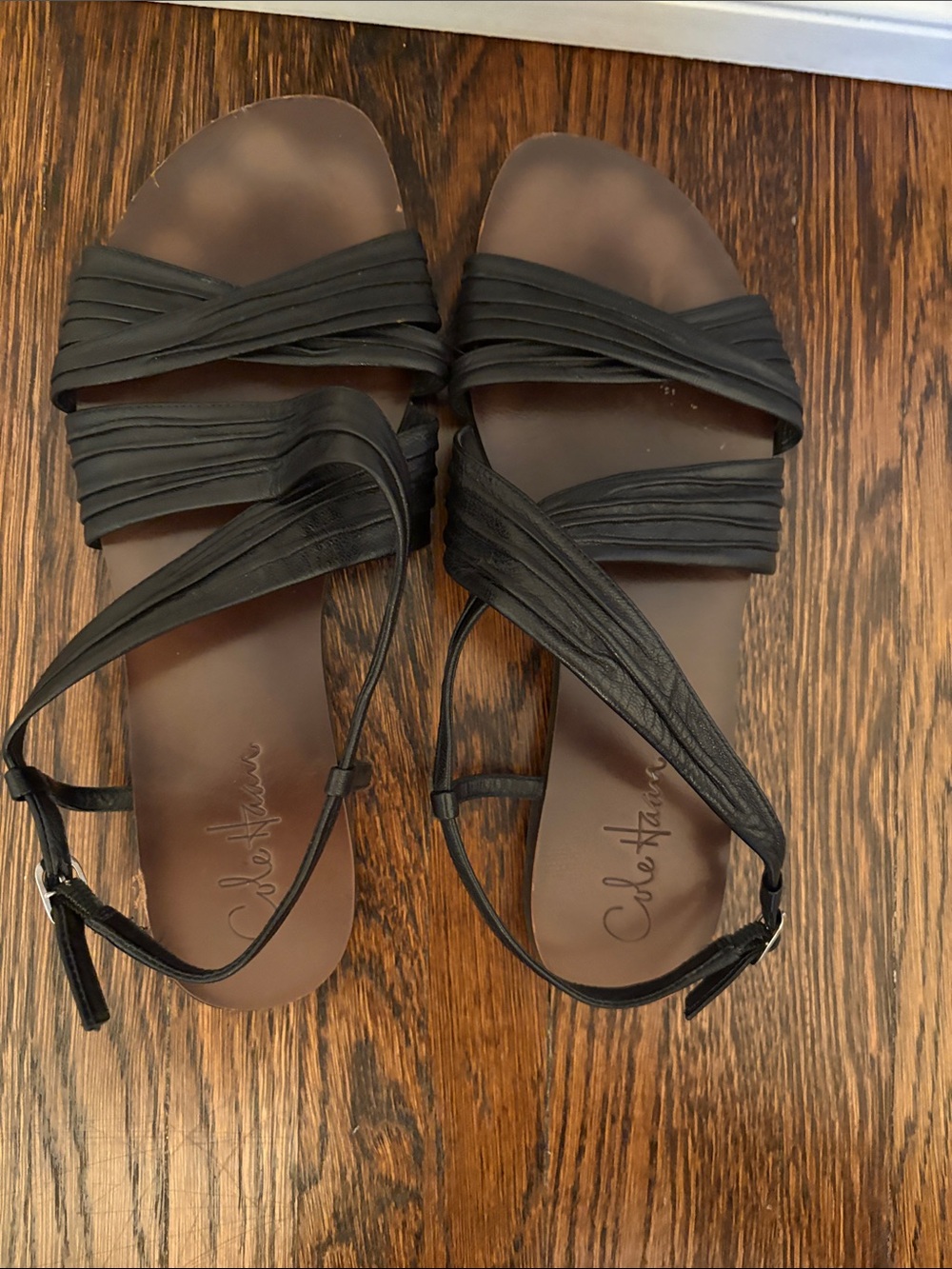 Cole Haan Black Sandals